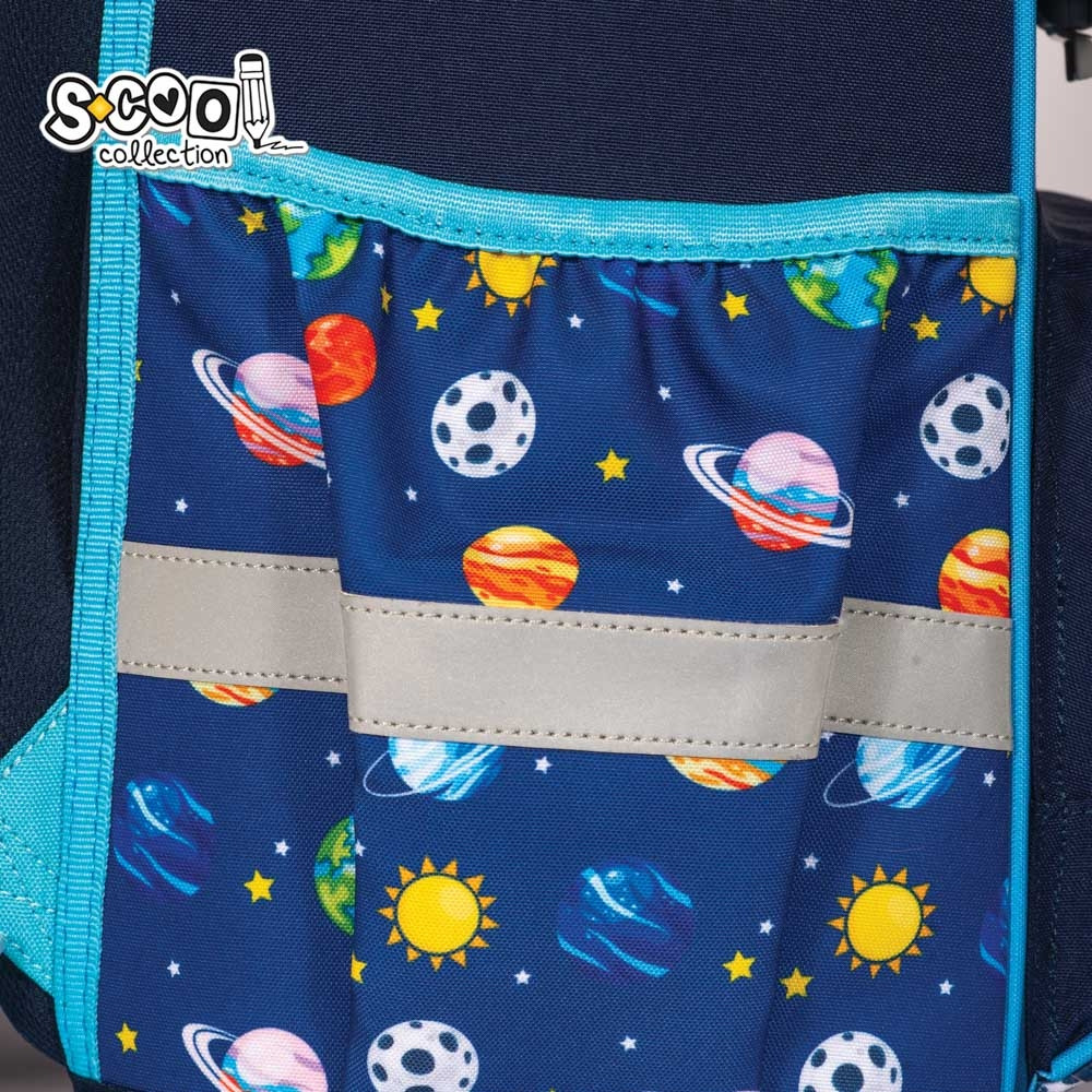 Ghiozdan anatomic premium, DREAM BIG, buzunar termoizolat, aplicatii decorative, poliester - imagine 7