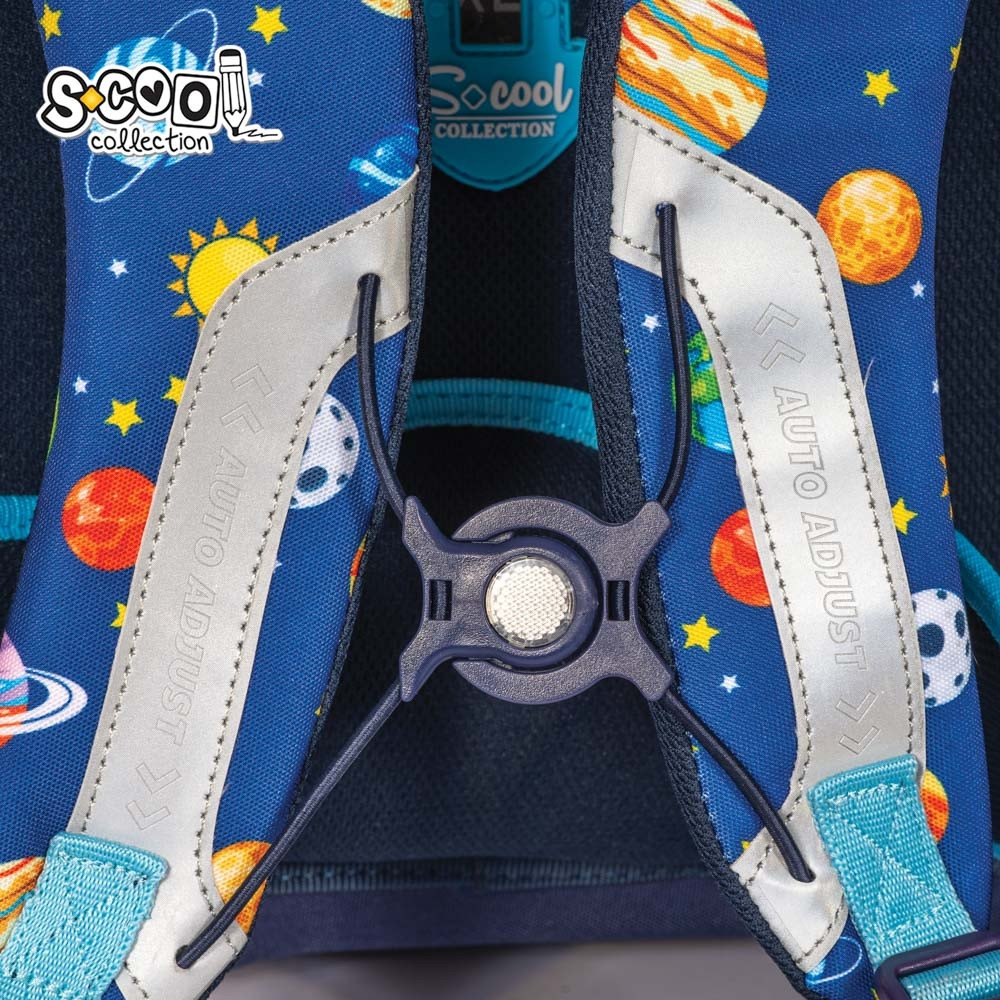 Ghiozdan anatomic premium, DREAM BIG, buzunar termoizolat, aplicatii decorative, poliester - imagine 8