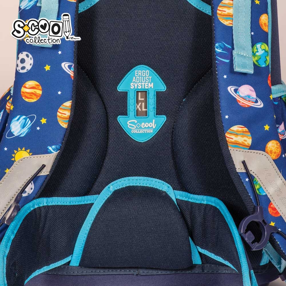 Ghiozdan anatomic premium, DREAM BIG, buzunar termoizolat, aplicatii decorative, poliester - imagine 9