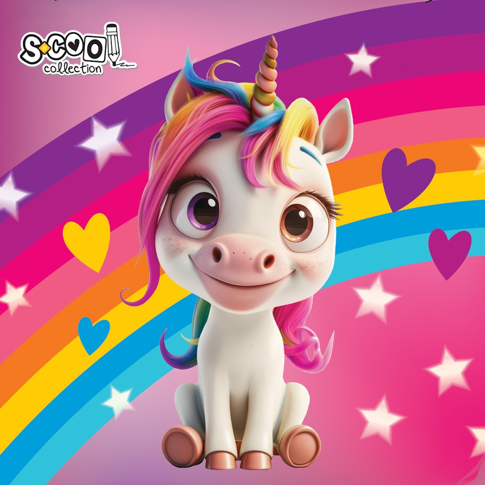 Ghiozdan anatomic Premium, UNICORN, buzunare laterale extensibile, maner, buton magnetic, 42x30x22 cm - imagine 5