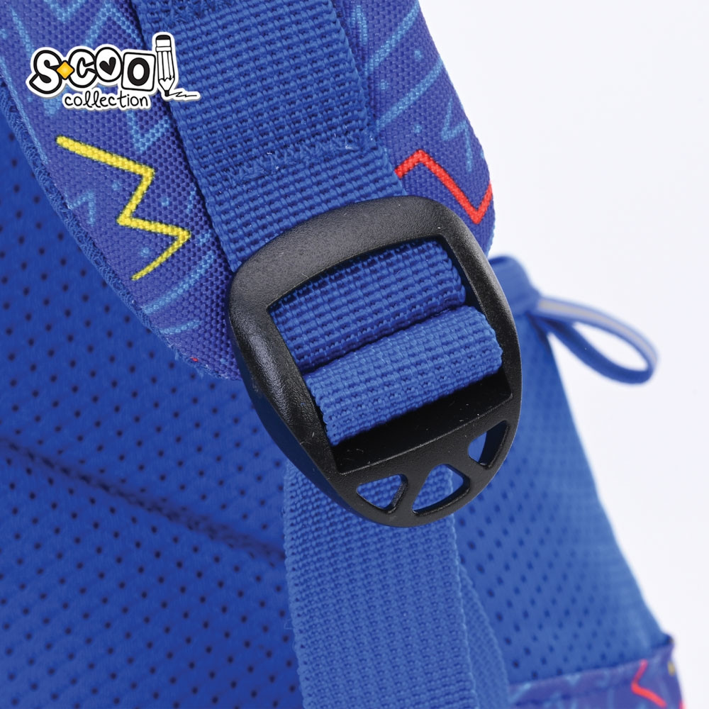 Ghiozdan ergonomic pentru gradinita, I'M SUPER HERO, 30x25x14 cm - imagine 8