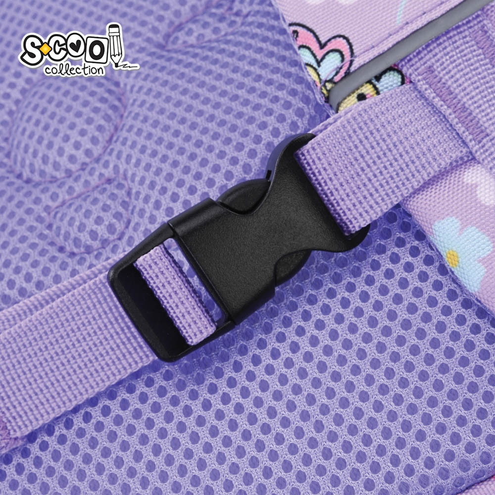 Ghiozdan gradinita, 1 compartiment, bretele ajustabile, LITTLE BUTTERFLY, 30x24x9 cm - imagine 7