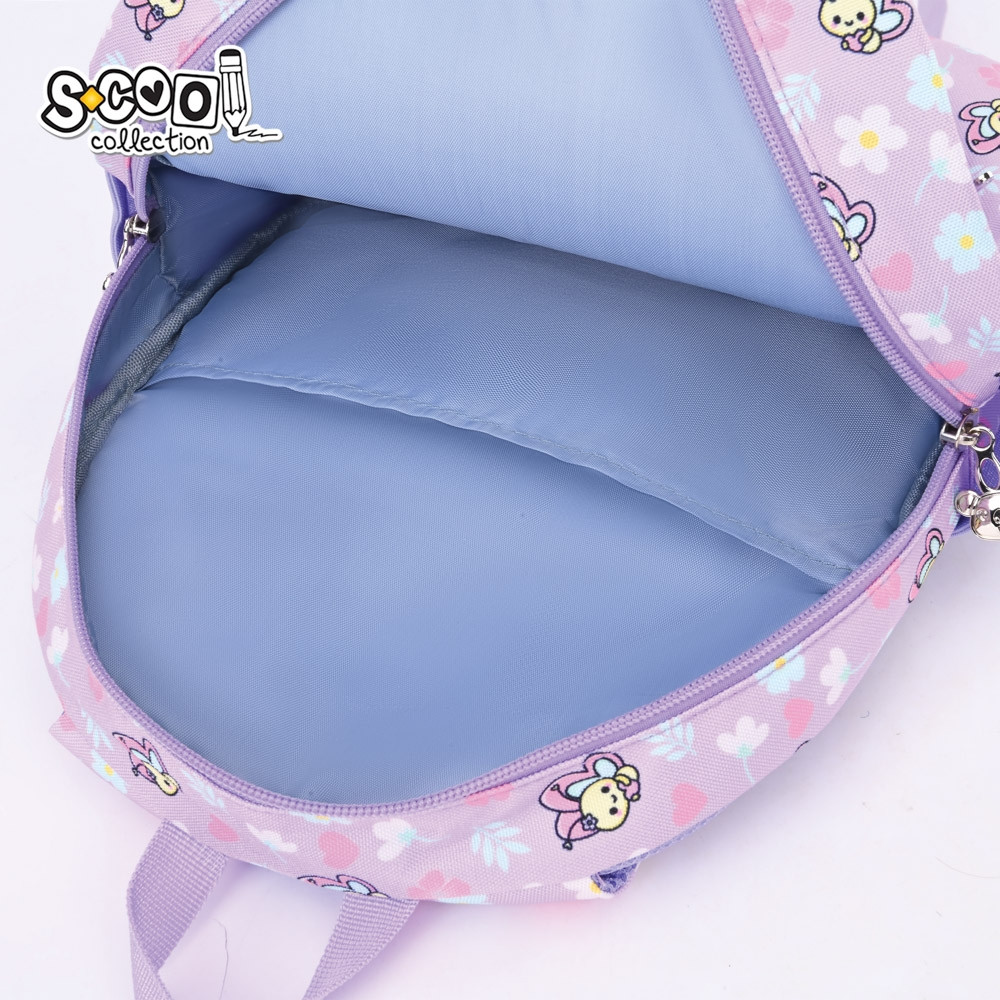 Ghiozdan gradinita, 1 compartiment, bretele ajustabile, LITTLE BUTTERFLY, 30x24x9 cm - imagine 8