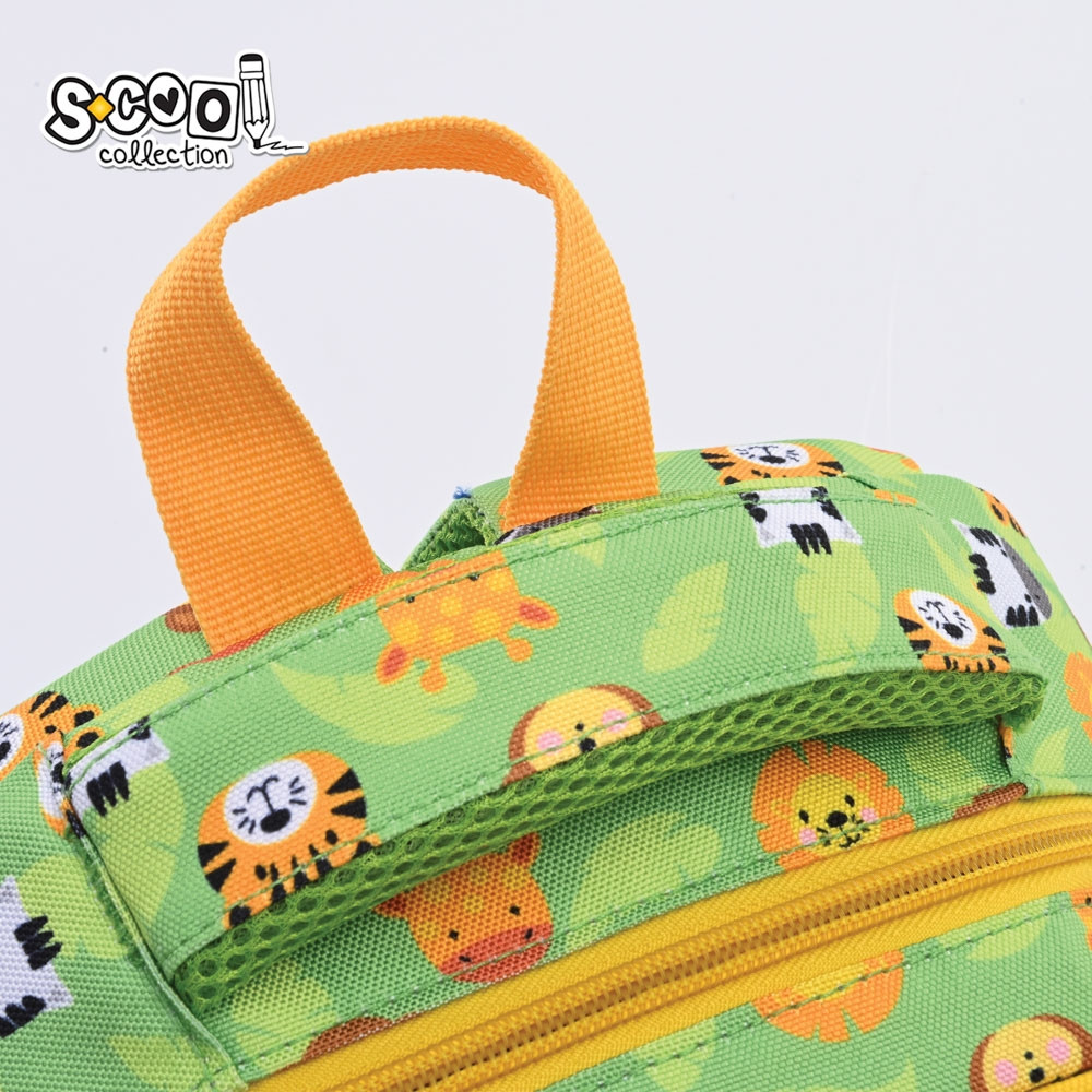 Ghiozdan ergonomic, model SAFARI, pentru gradinita, 30x25x14 cm, multicolor - imagine 6