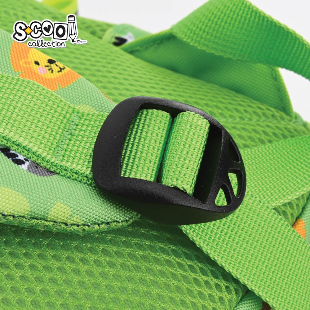 Ghiozdan ergonomic, model SAFARI, pentru gradinita, 30x25x14 cm, multicolor - imagine 7