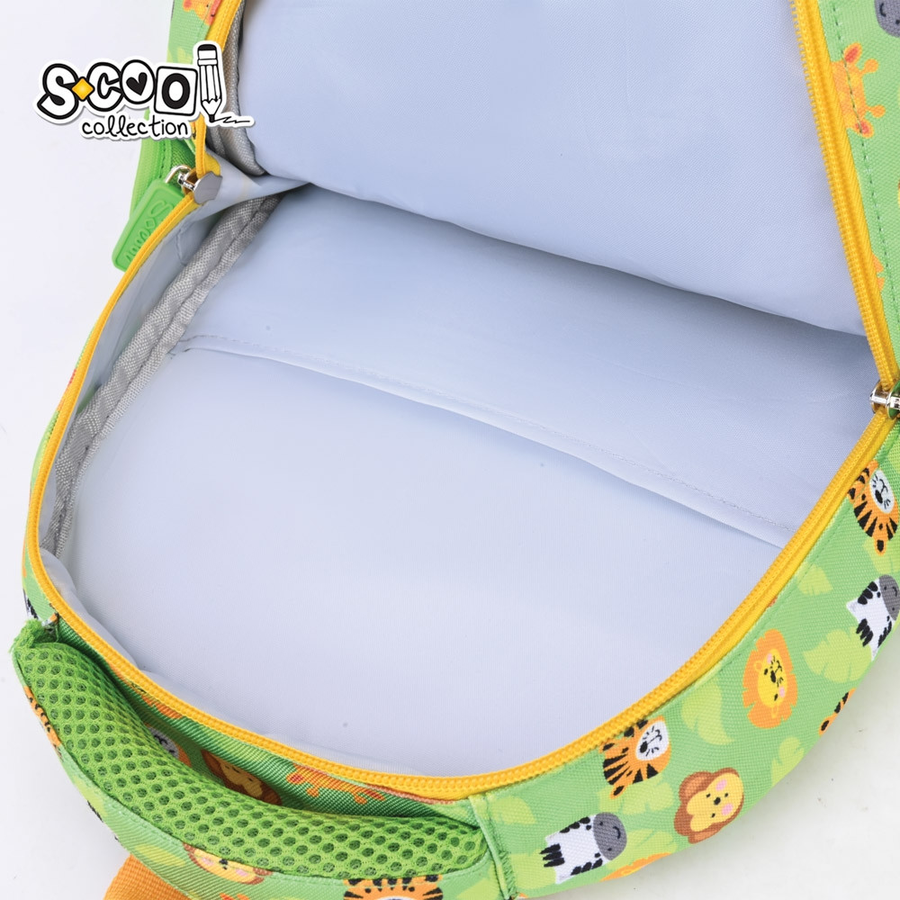 Ghiozdan ergonomic, model SAFARI, pentru gradinita, 30x25x14 cm, multicolor - imagine 8