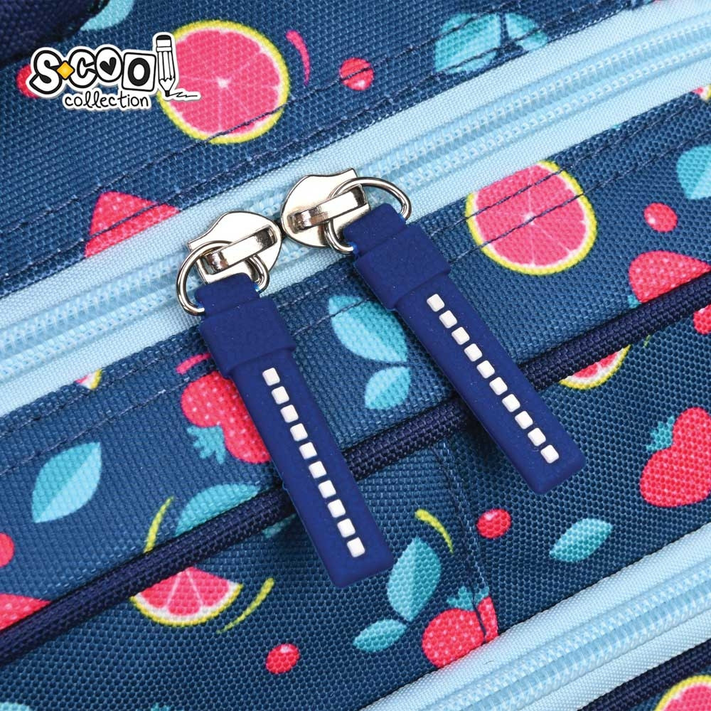 Ghiozdan 3D ergonomic BERRY GOOD, 2 compartimente, multicolor, 42x30x22 cm - imagine 5