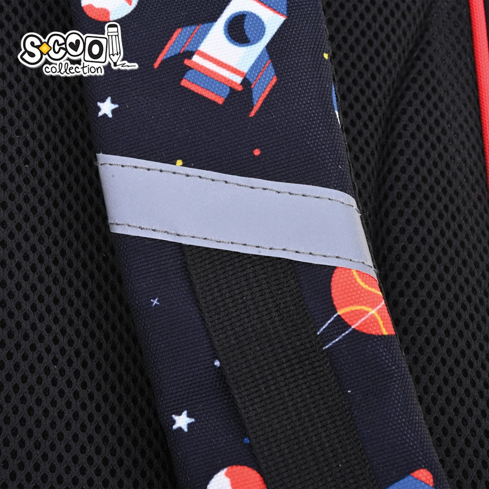 Ghiozdan 3D ergonomic DREAM BIG, pentru gimnaziu, 2 compartimente, 43x30x22 cm - imagine 7