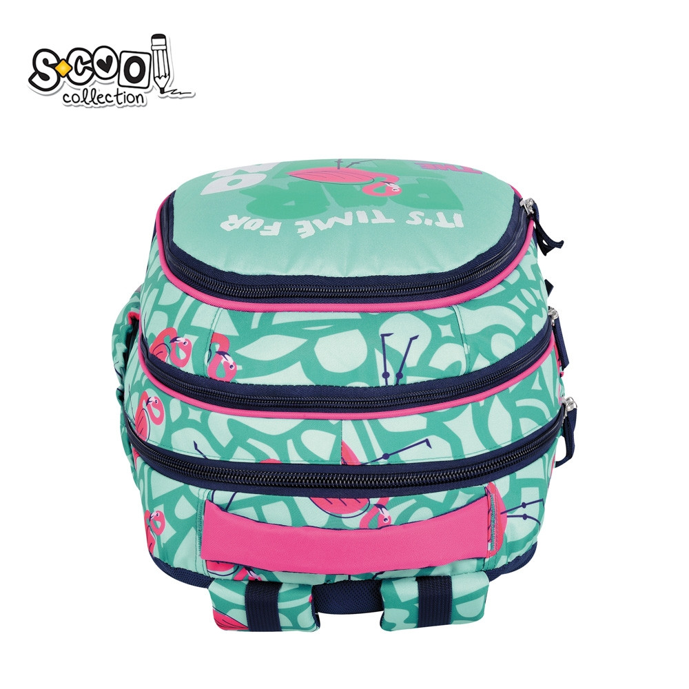 Ghiozdan copii, 2 compartimente, PARTY ON, multicolor, 41x28x17 cm, 19.5 litri - imagine 5