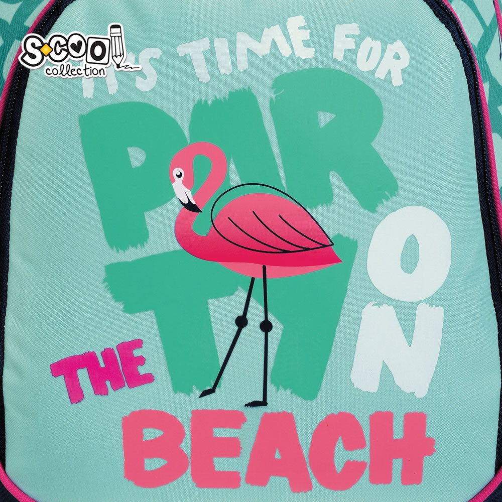 Ghiozdan copii, 2 compartimente, PARTY ON, multicolor, 41x28x17 cm, 19.5 litri - imagine 7