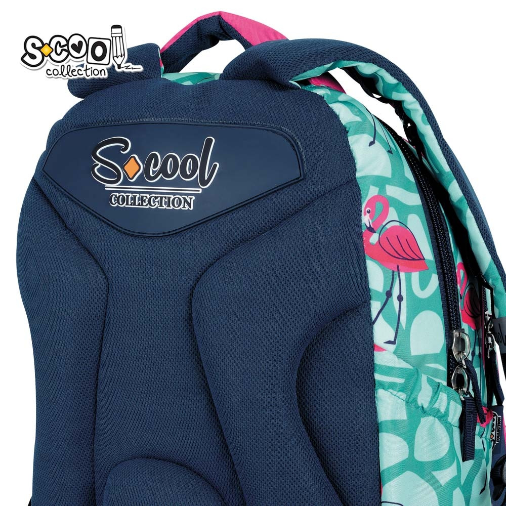 Ghiozdan copii, 2 compartimente, PARTY ON, multicolor, 41x28x17 cm, 19.5 litri - imagine 8