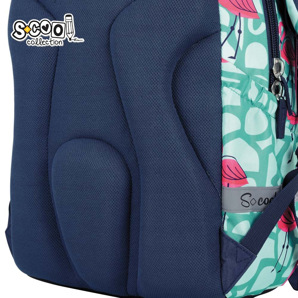 Ghiozdan copii, 2 compartimente, PARTY ON, multicolor, 41x28x17 cm, 19.5 litri - imagine 9