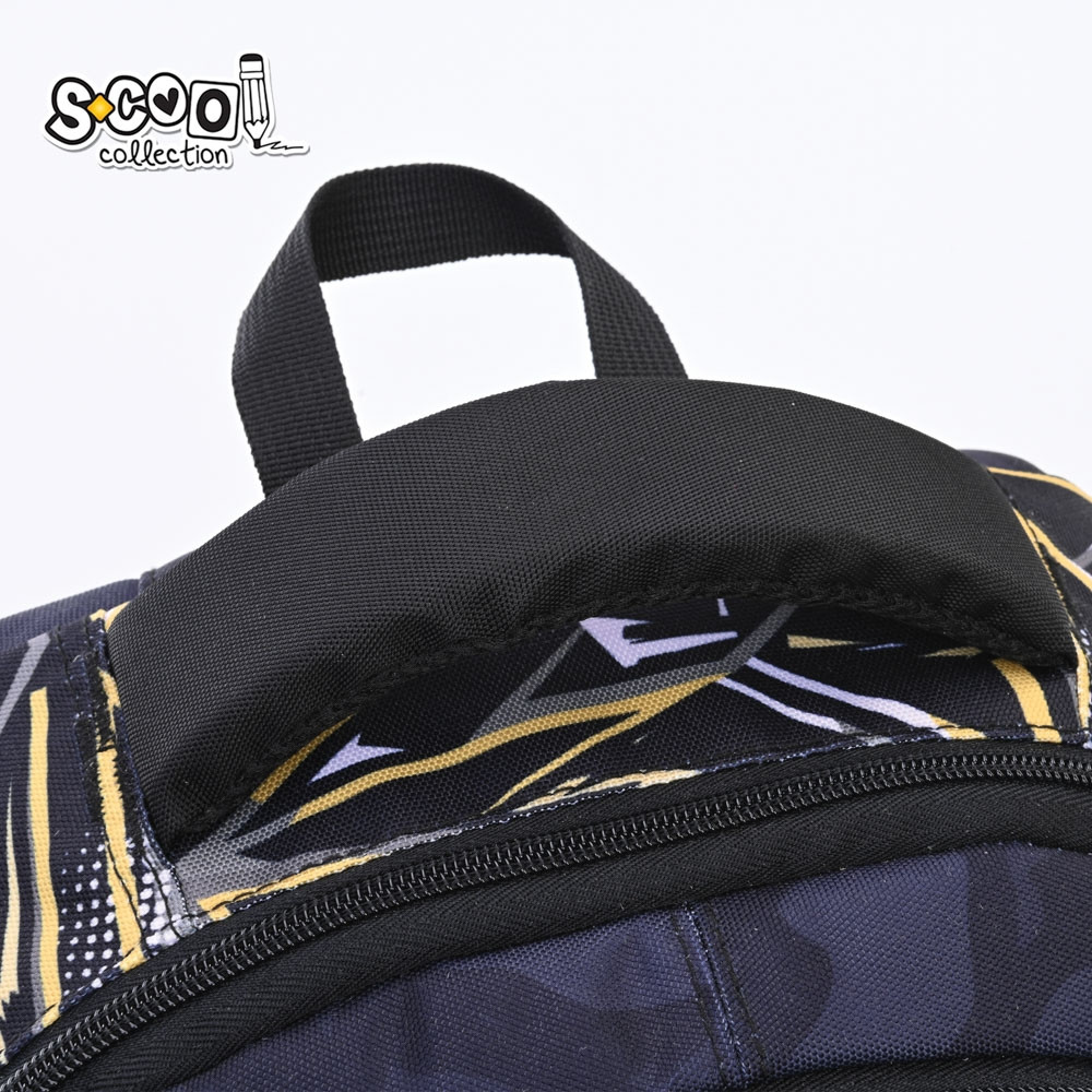 Ghiozdan ergonomic GAMER-NEVER STOP, 1 compartiment pricipal, 40x29x14 cm - imagine 6