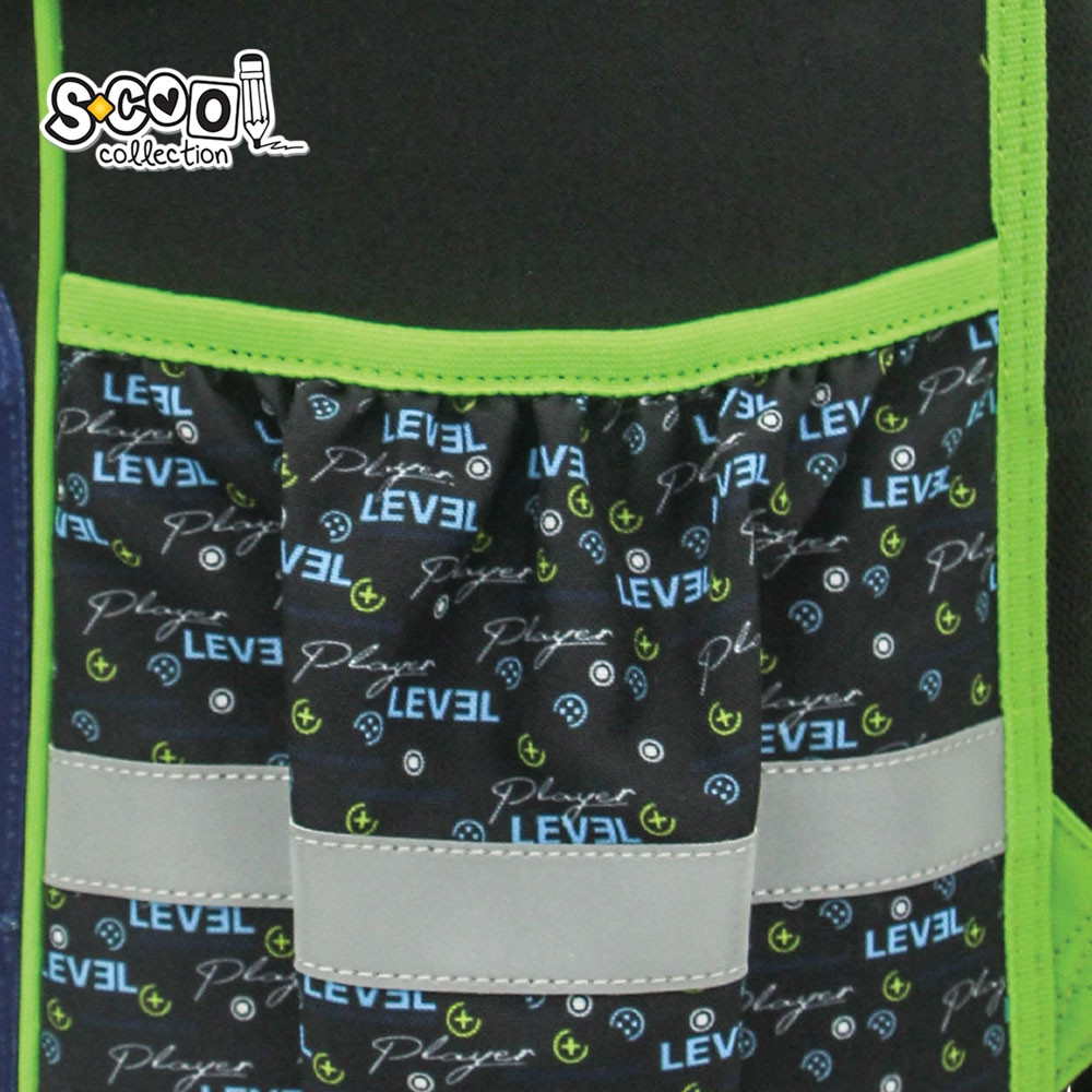 Ghiozdan anatomic Premium, 27 litri, buton magnetic, 42x30x22 cm - imagine 6