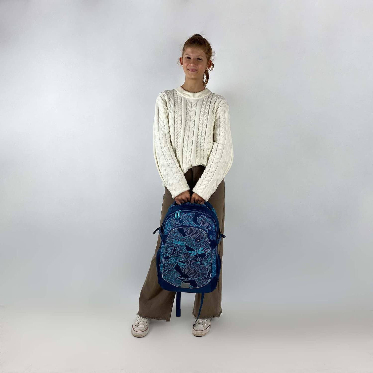 Rucsac adolescenti, 3 compartimente, ergonomic, 28 litri, 30x44x20 cm - imagine 5
