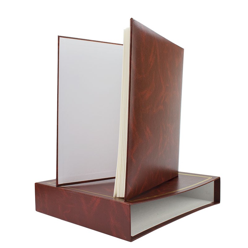 Album Clasic pentru fotografii, 10x15, 500 poze, tip carte, buzunare slip in, maro, RESIGILAT - imagine 7