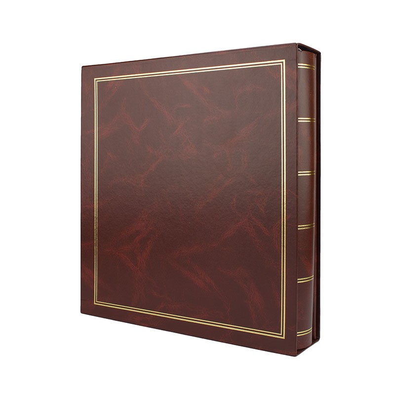 Album Clasic pentru fotografii, 10x15, 500 poze, tip carte, buzunare slip in, maro, RESIGILAT - imagine 6