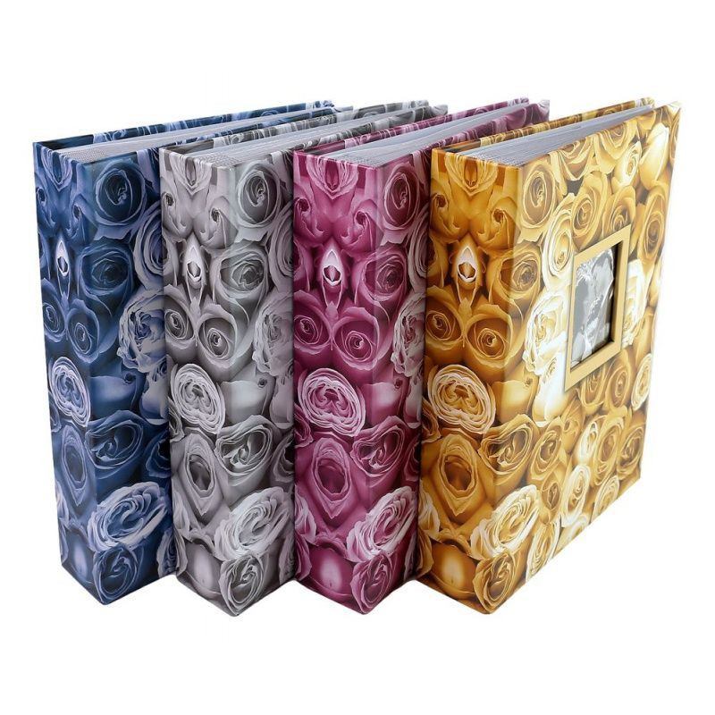 Album foto Anywhere Roses, 30x30 cm, personalizabil, 100 de pagini, pentru foto autoadezive