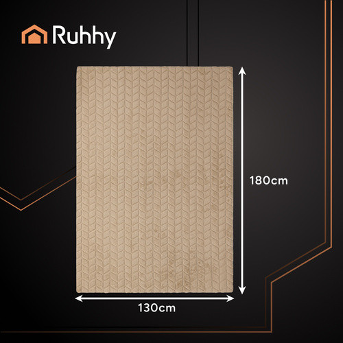 Patura electrica dubla 180 x 130 cm, telecomanda, 10 moduri, poliester moale, bej - 1 | YEO