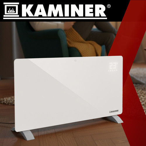Radiator electric 2500W, control aplicatie/telecomanda, 3 moduri incalzire, timer, program saptamanal - 1 | YEO