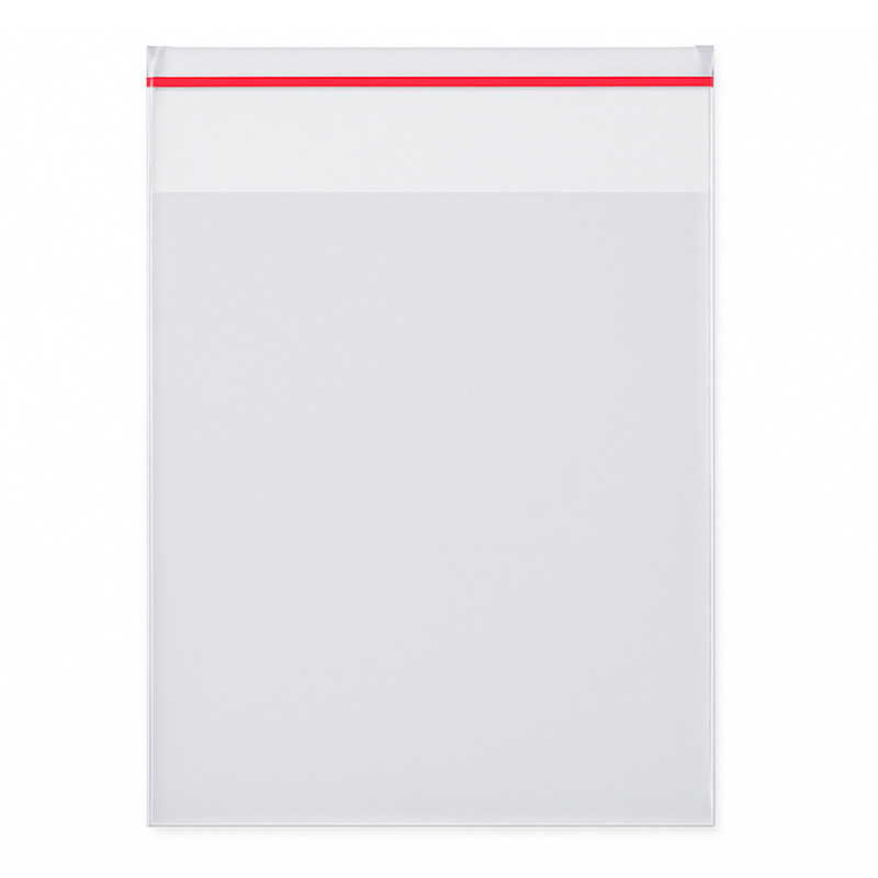 Pungi BOPP cu clapeta adeziva, 280 x 360 x 50 mm, set 500 bucati, 20 microni, transparente/lucioase