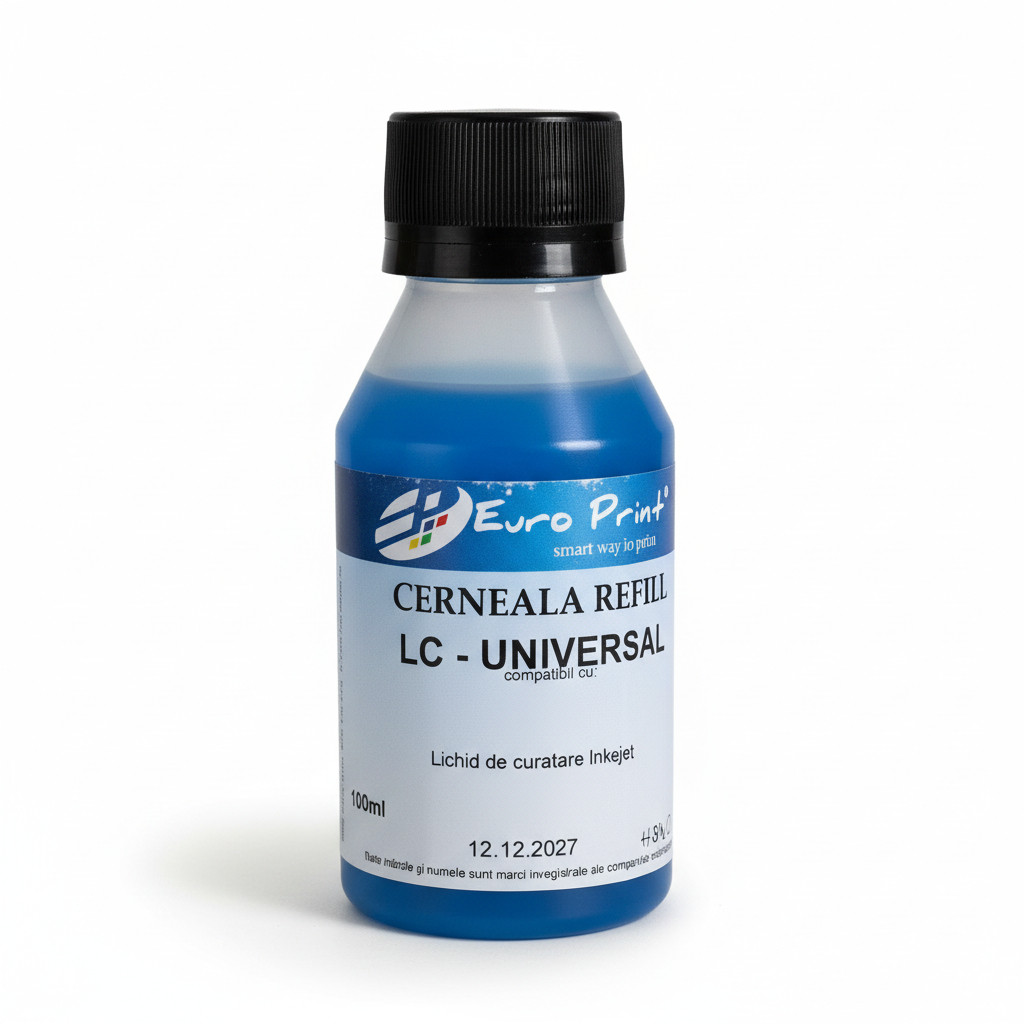 Solutie curatare capete printare si cartuse infundate, pentru imprimante, 100 ml - imagine 2