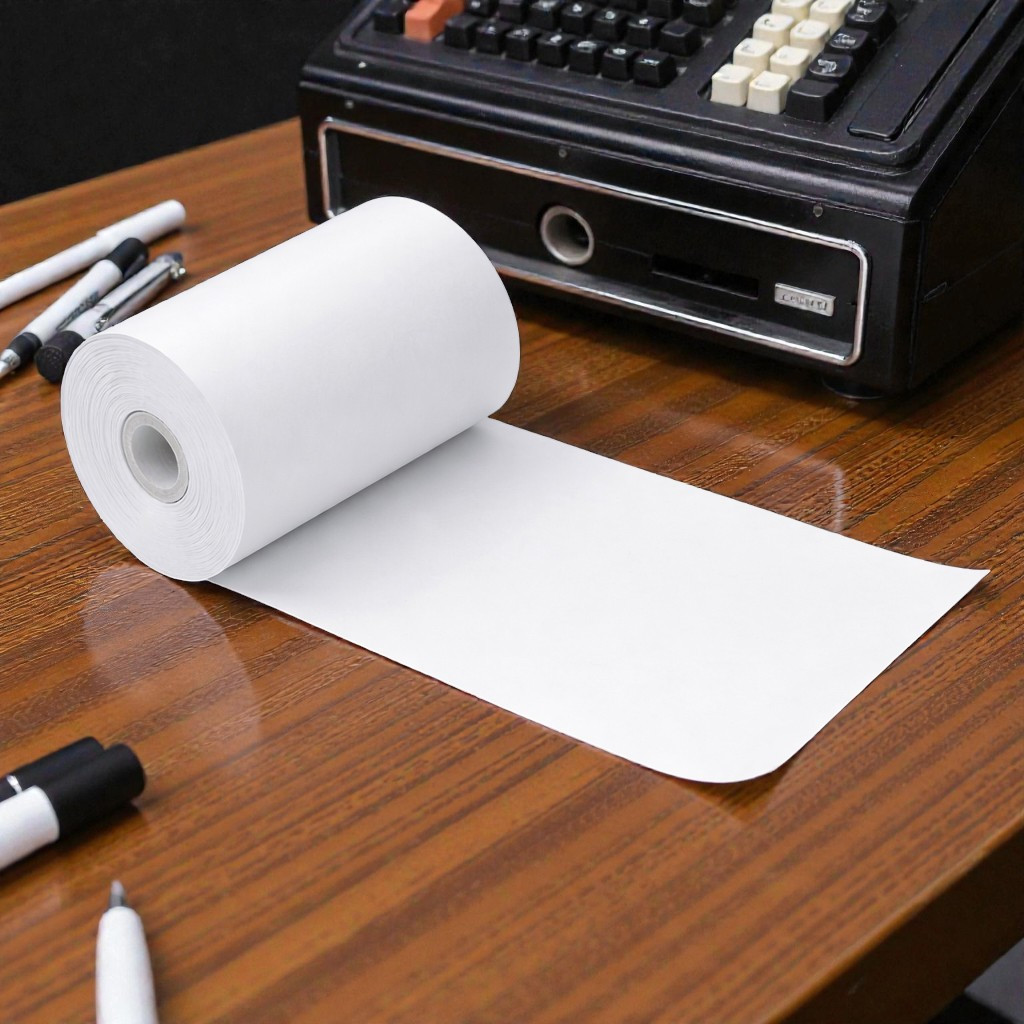 Rola hartie termica casa marcat, 57 mm x 18 m, 48 g/mp, alba - imagine 9