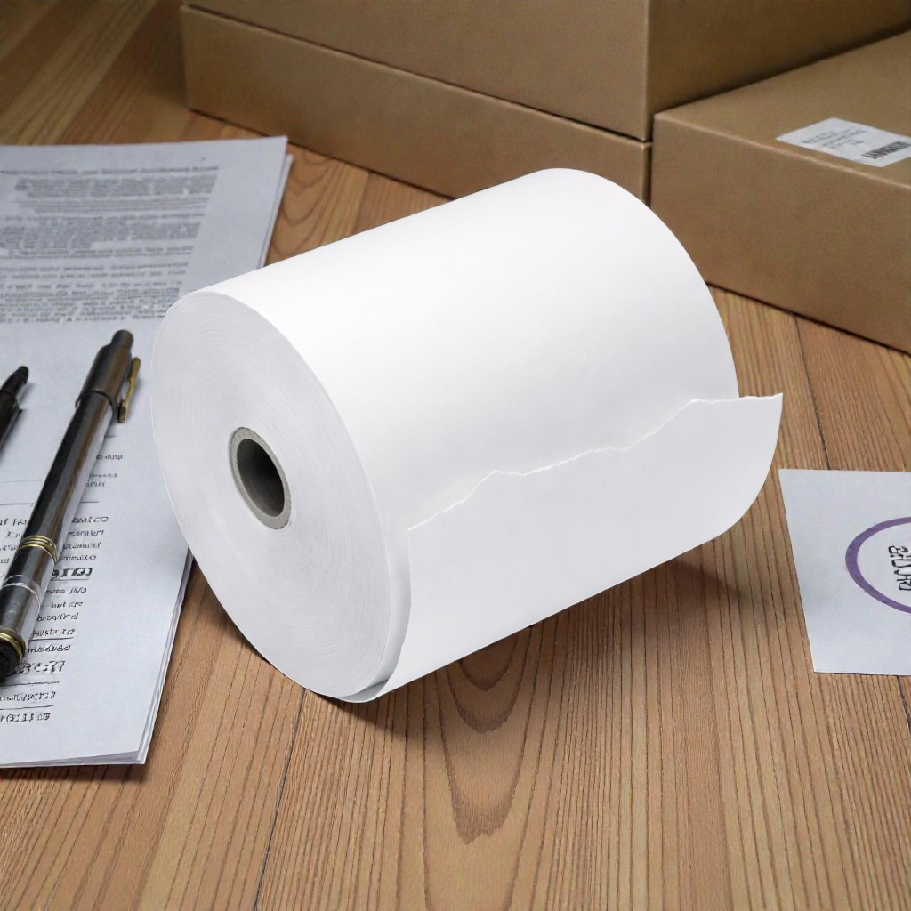 Rola hartie termica pentru casa de marcat, 57 mm x 25 m, 48 g/mp - imagine 5