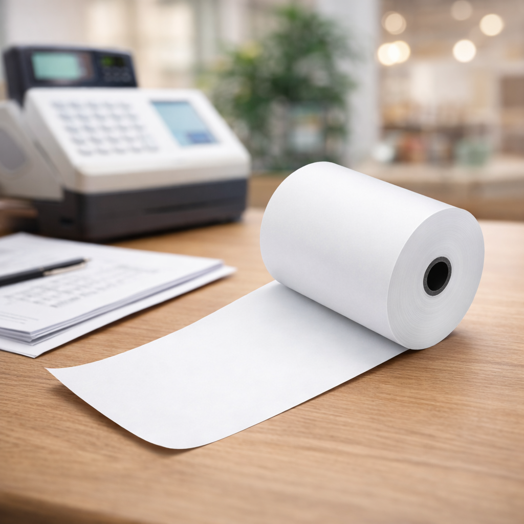 Rola hartie termica pentru casa de marcat, 57 mm x 25 m, 48 g/mp - imagine 4