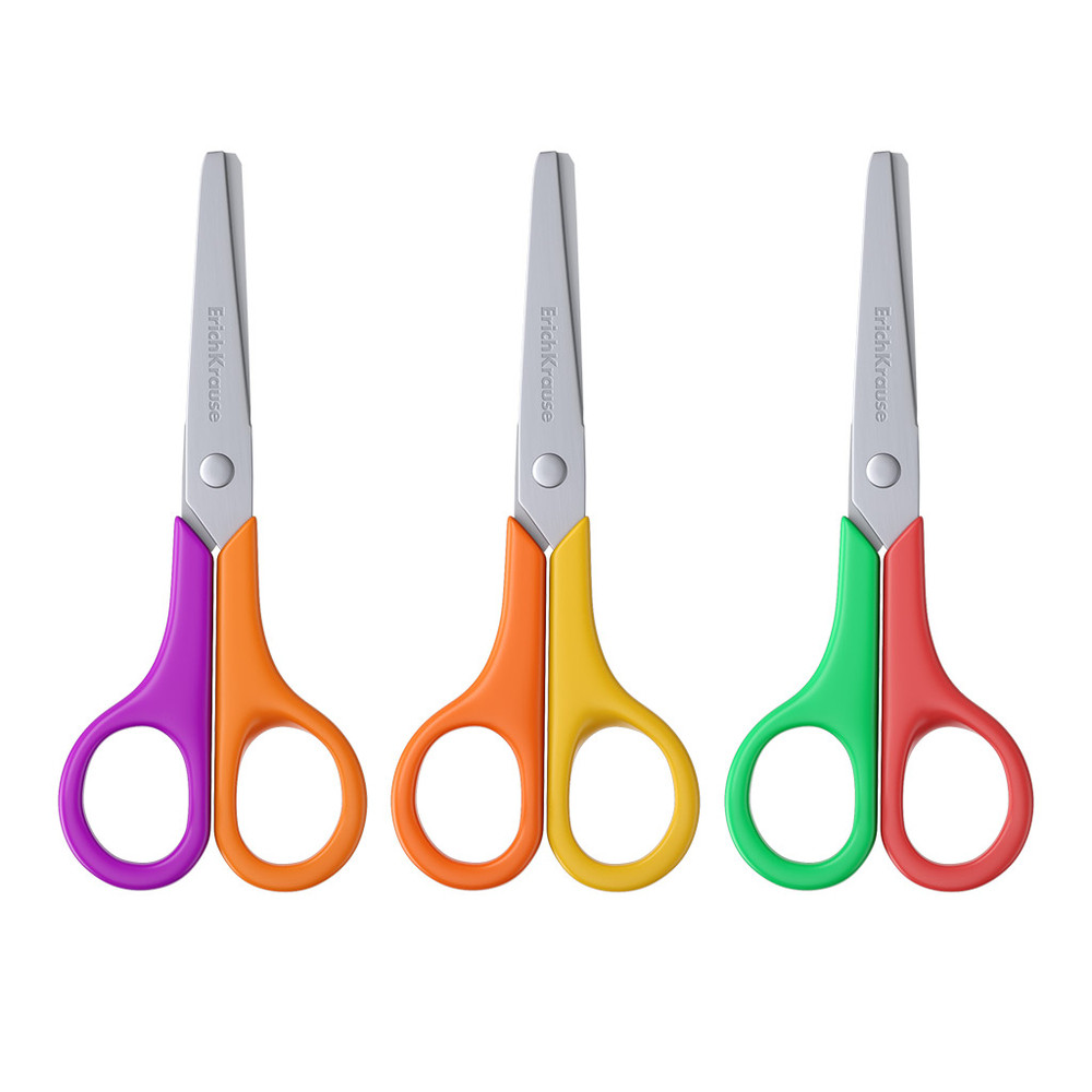 Foarfeca pentru mana stanga, lame din otel inoxidabil, 12.5 cm - imagine 2