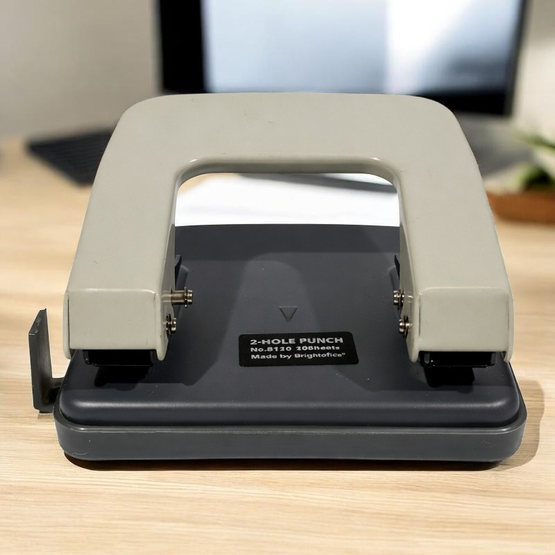 Perforator manual 20 coli hartie, diametru perforare 6 mm, distanta 80 mm - imagine 6