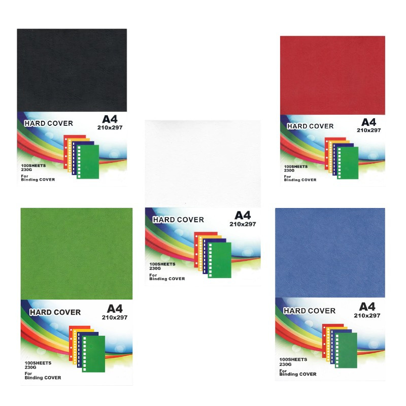 Coperta indosariere documente, format A4, carton texturat 230g/mp, top 100 coli Verde - imagine 18