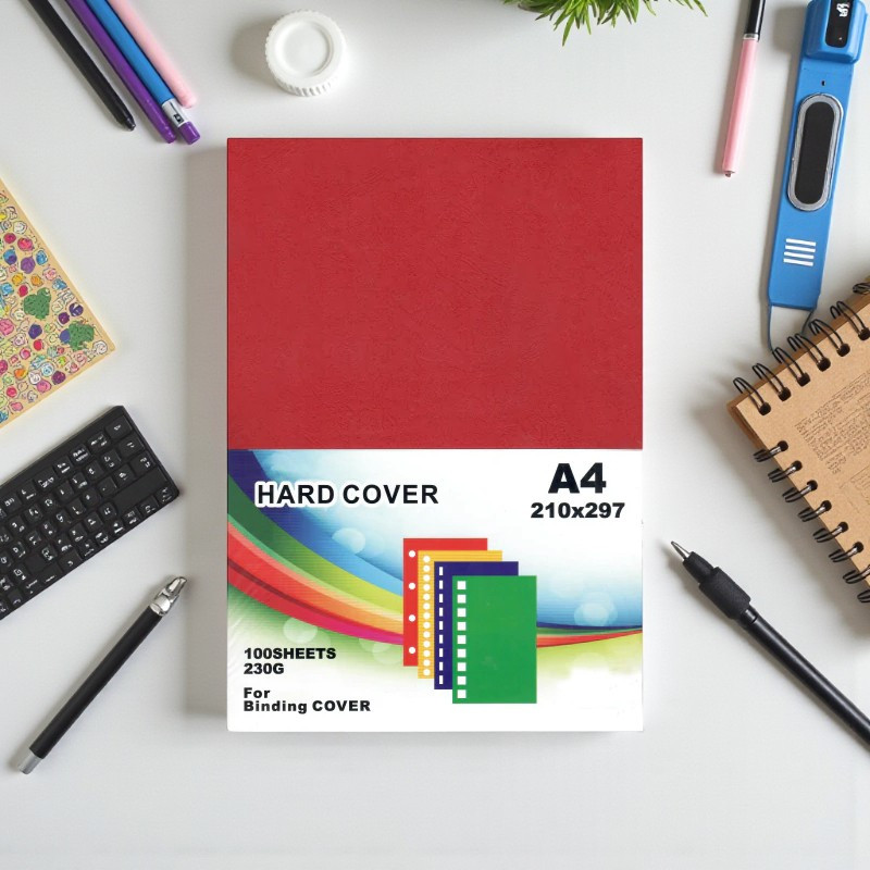 Coperta indosariere documente, format A4, carton texturat 230g/mp, top 100 coli Verde - imagine 10