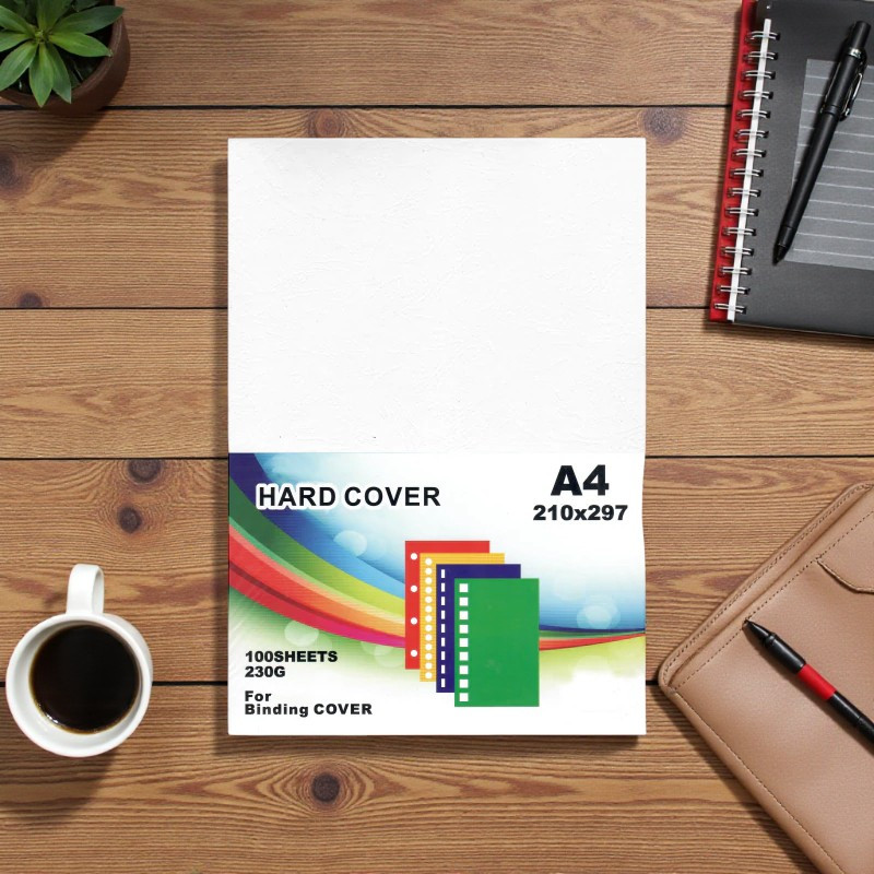 Coperta indosariere documente, format A4, carton texturat 230g/mp, top 100 coli Verde - imagine 7