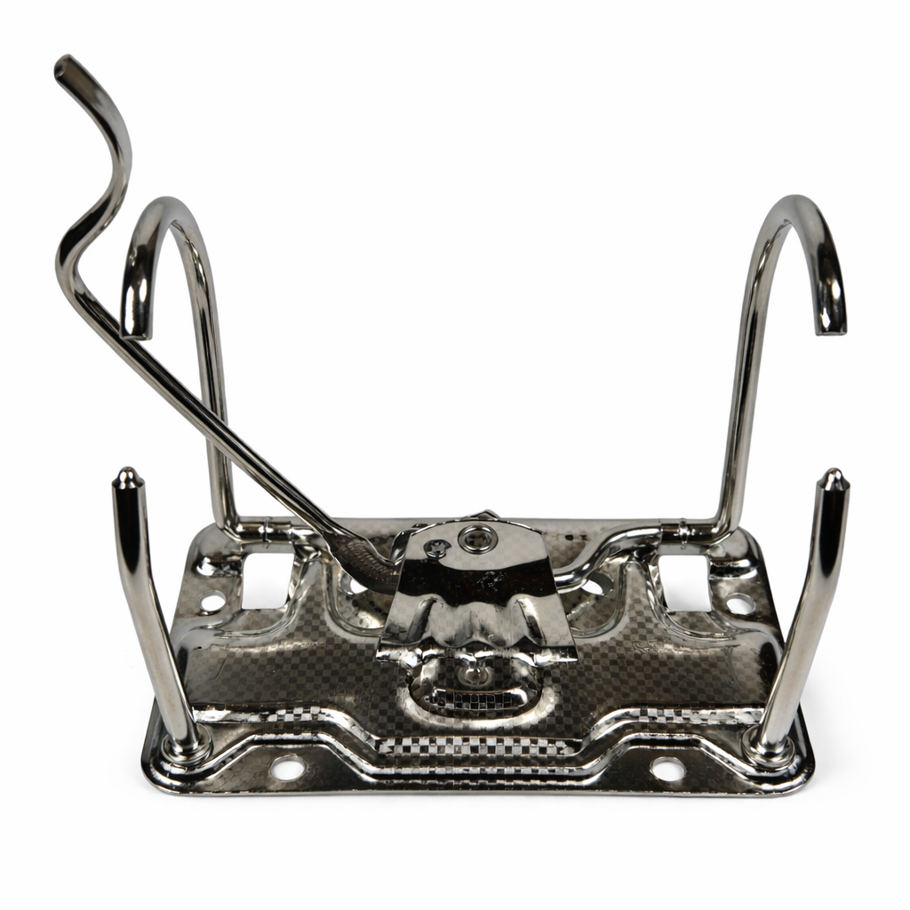 Biblioraft rosu A4 pentru documente – Cotor 5 cm, Bordura Metalica, 350 Coli - imagine 6