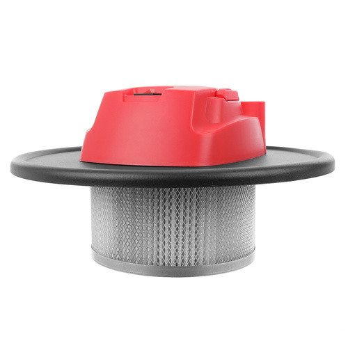 Aspirator industrial pentru cenusa, fara sac, 20 litri, 1600 W, filtru HEPA, geanta inclusa, negru/rosu, RESIGILAT - imagine 9