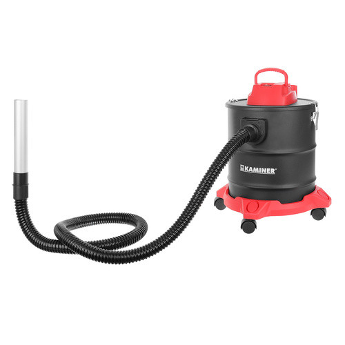 Aspirator industrial pentru cenusa, fara sac, 20 litri, 1600 W, filtru HEPA, geanta inclusa, negru/rosu, RESIGILAT - imagine 10