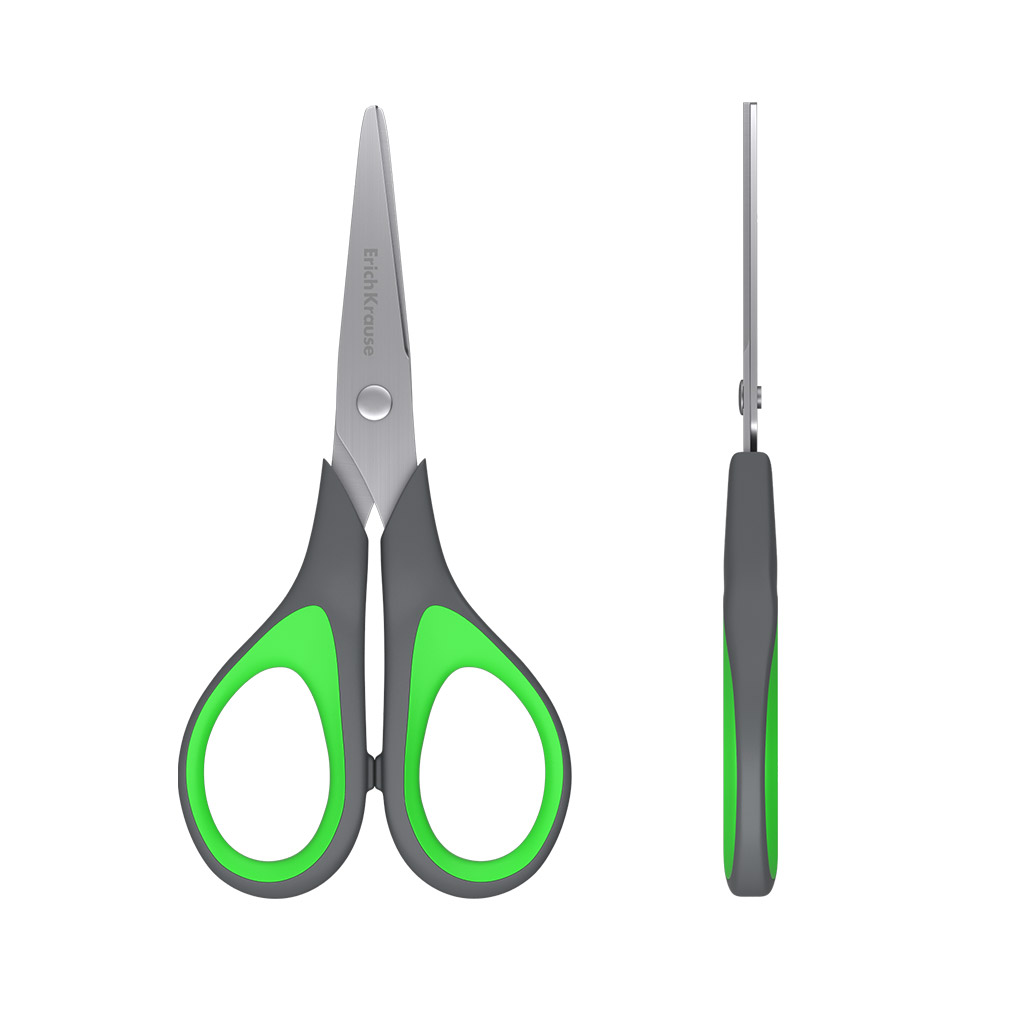 Foarfeca universala, lungime 15 cm, diverse culori, EasyCut - imagine 3