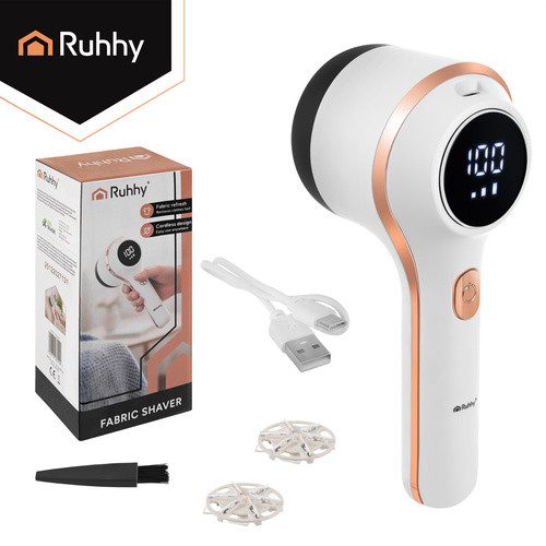 Aparat de curatat scame, wireless, 3 moduri functionare, 6 lame otel, LCD, 9500 rpm - imagine 9