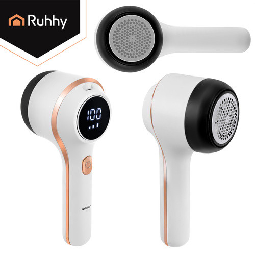 Aparat de curatat scame, wireless, 3 moduri functionare, 6 lame otel, LCD, 9500 rpm - imagine 6