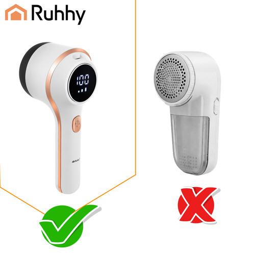 Aparat de curatat scame, wireless, 3 moduri functionare, 6 lame otel, LCD, 9500 rpm - imagine 11