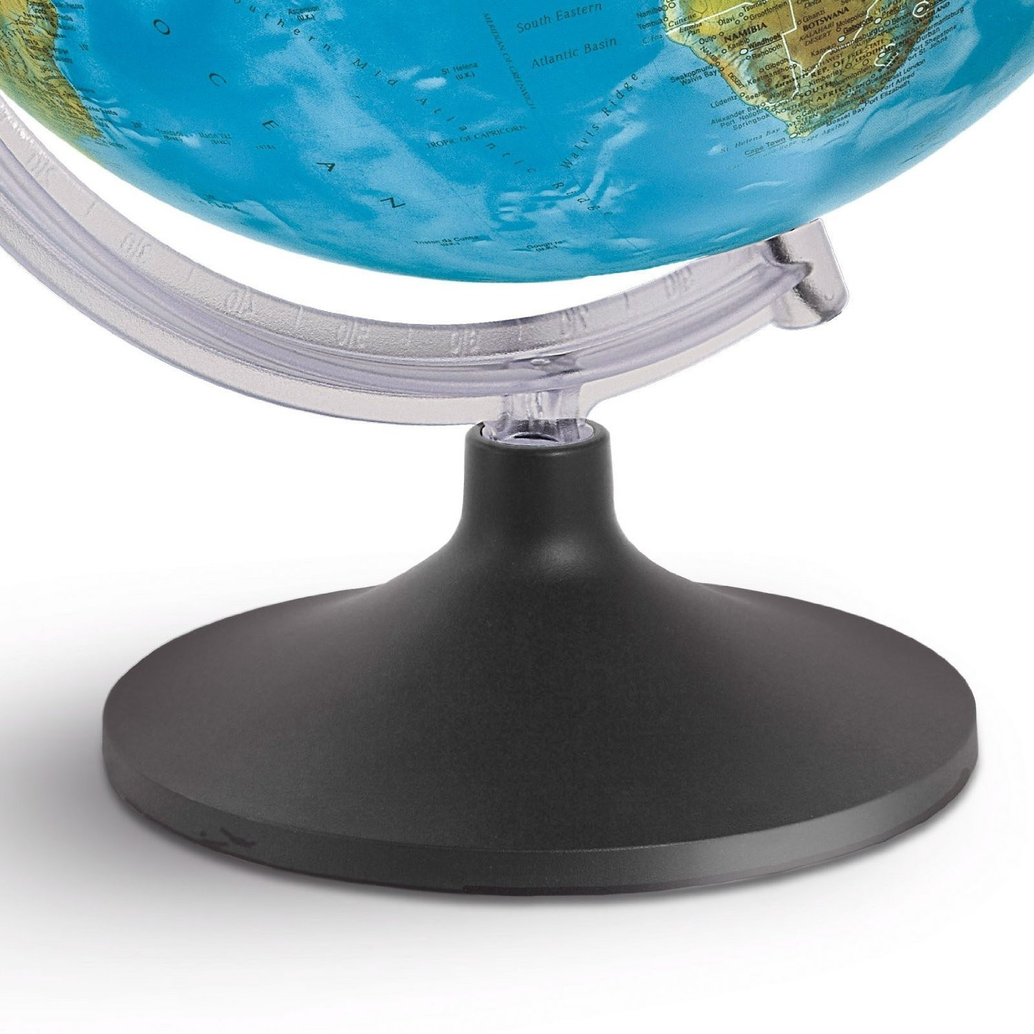 Glob geografic iluminat 30 cm – Lumierissimo, design premium, lumina ambientala si detalii clare - imagine 4