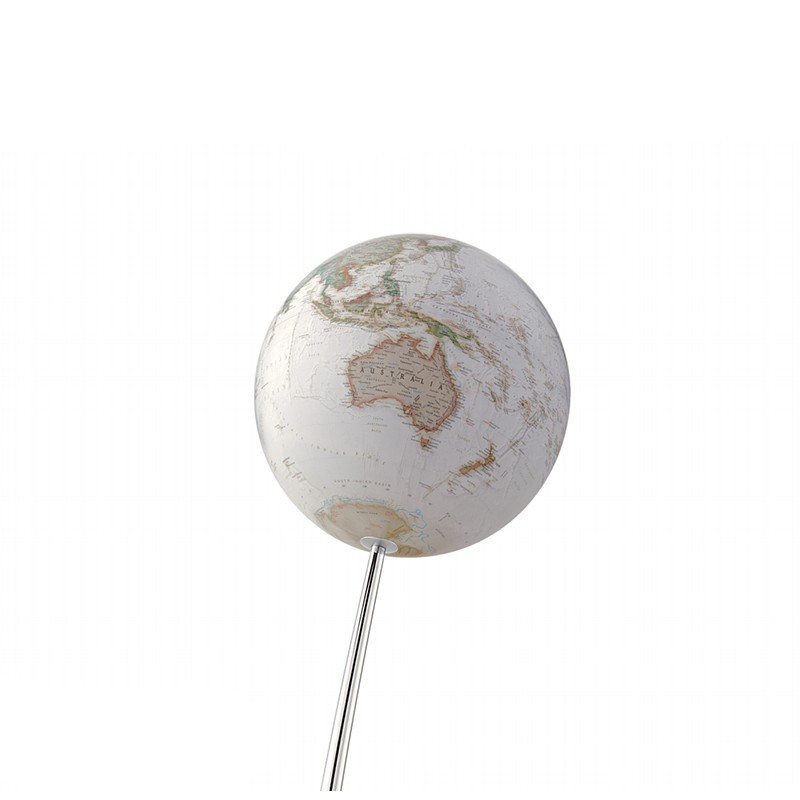 Glob geografic iluminat 30 cm – design premium industrial si iluminare ambientala eleganta - imagine 2