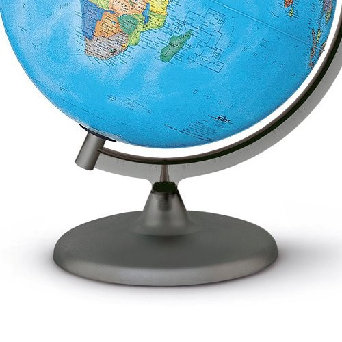 Glob geografic politic Coralo – 20 cm/30 cm, design modern si detalii cartografice clare 30 cm - imagine 2
