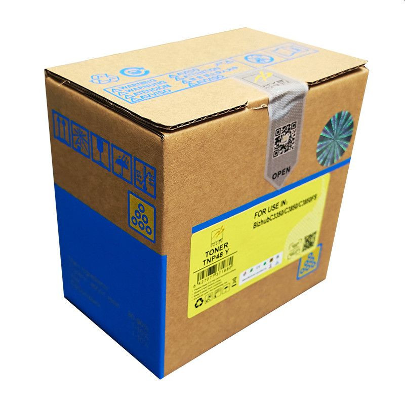 Cartus toner compatibil Konica Minolta TNP49Y, galben, randament nespecificat