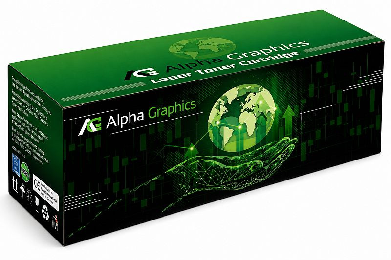 Cartus toner compatibil Lexmark 56F2H00 Alpha Graphics Laser, negru, 15.000 pagini