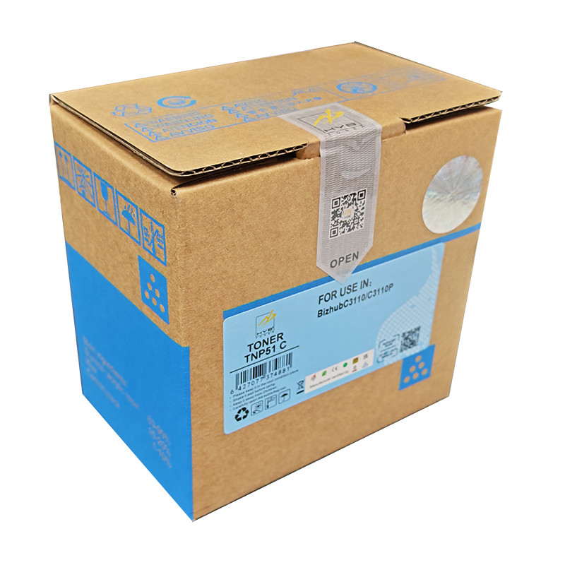 Cartus toner compatibil Konica Minolta TNP-51, cyan, 5.000 pagini