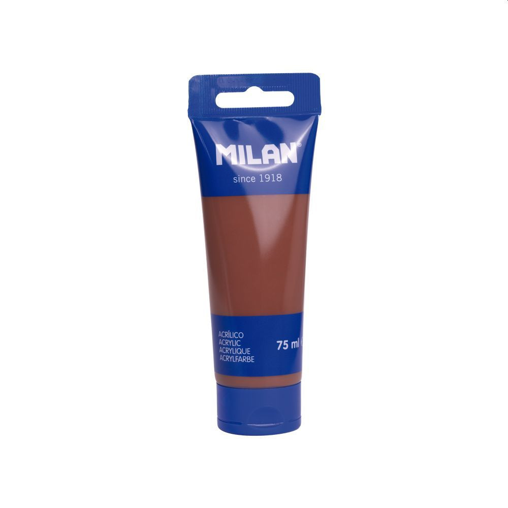 Vopsea acrilica pentru pictura, siena arsa, 75 ml, MILAN