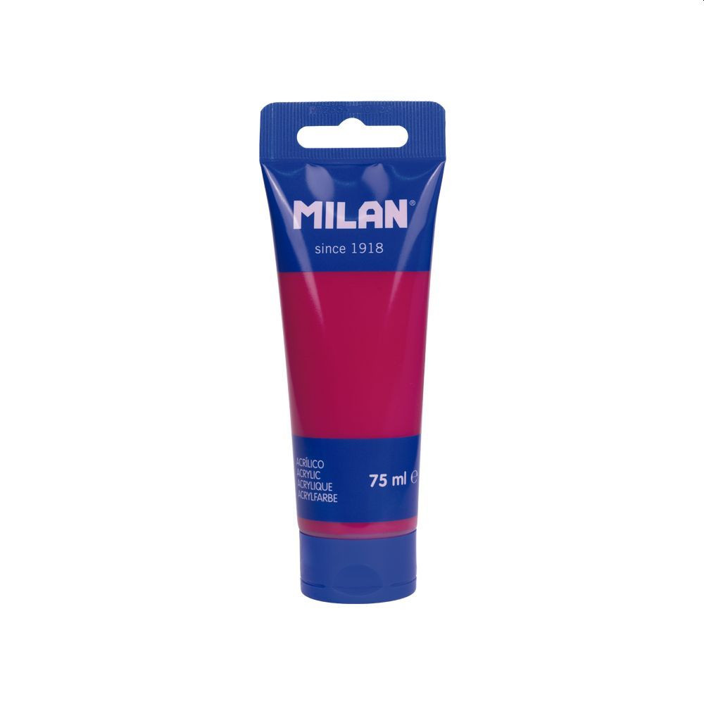 Vopsea acrilica pentru pictura, roz magenta, 75 ml, MILAN