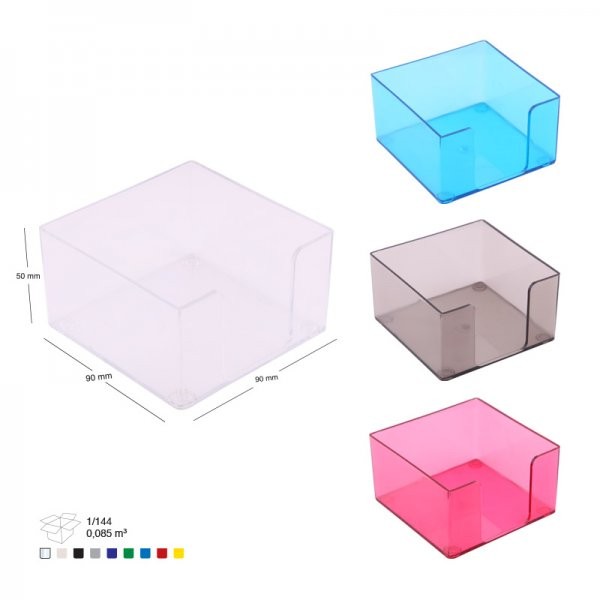 Suport cub colorat pentru notite si etichete Transparent ARK imagine 2022 cartile.ro